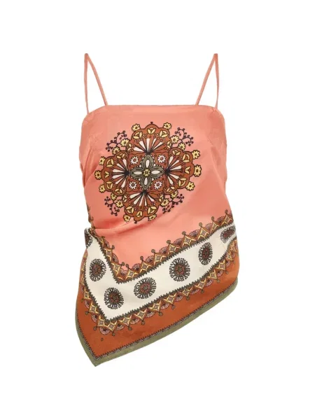 Top Alemais din jacard roz