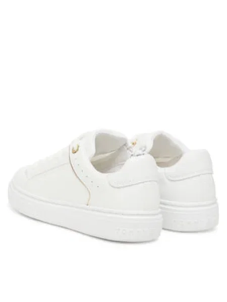 Sneakersy Tommy Hilfiger Low Cut Lace Up Sneaker D biela