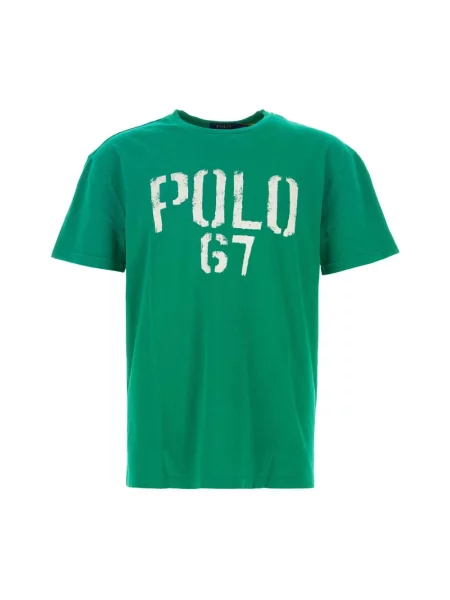 Koszulka polo Polo Ralph Lauren zielona