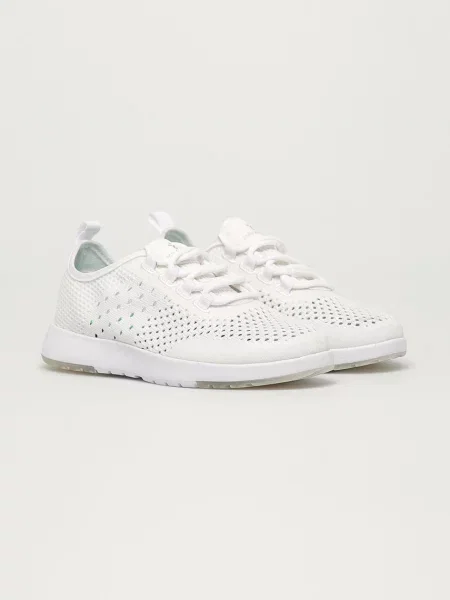 Emu Australia Buty White Miki na płaskiej podeszwie biały