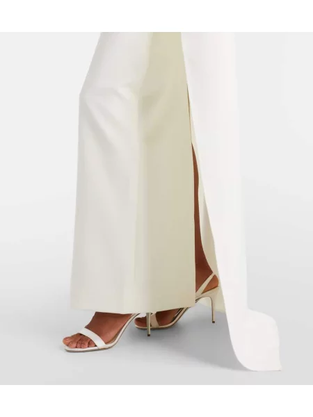 Rochie Roland Mouret de cristal alb
