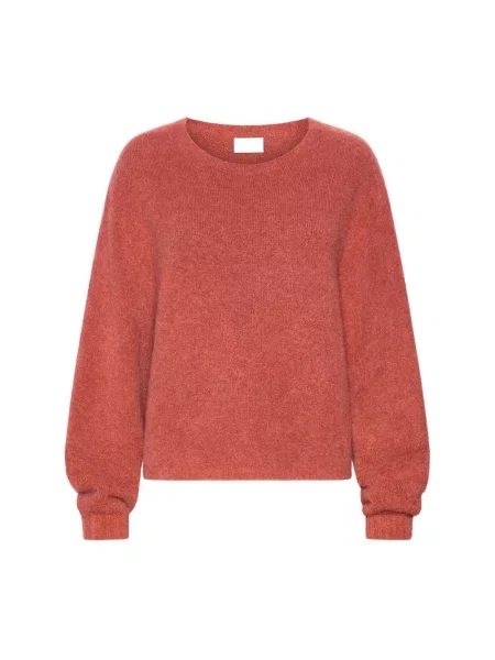 Sweter Marella wełniany różowy