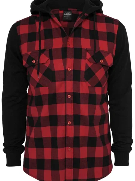 Urban Classics Košile červená černá