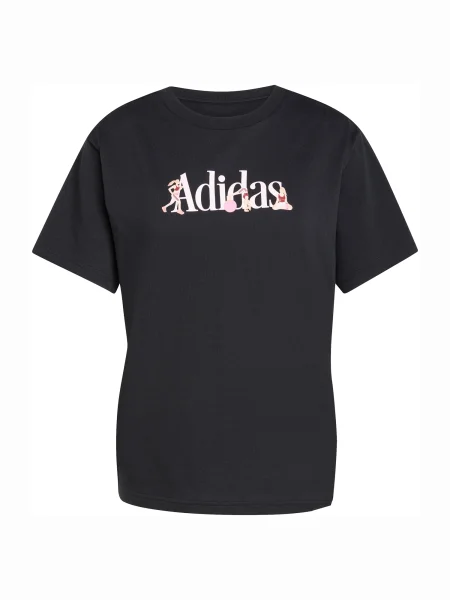 ADIDAS SPORTSWEAR Tehnička sportska majica SOFT SPORT roza / krvavo crvena / crna / prljavo bijela