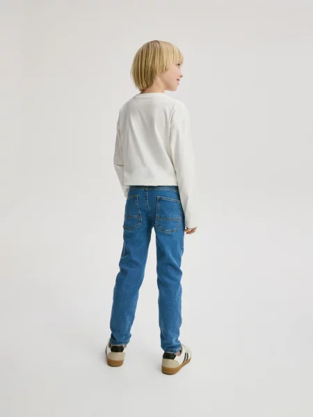 Reserved Джинси slim синій