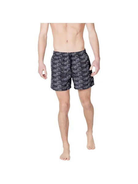 Fürdőruha Emporio Armani Ea7 fekete