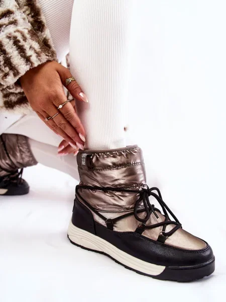 Sněžné boty Big Star Shoes šedé