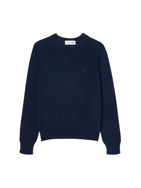 Sweter Lacoste niebieski