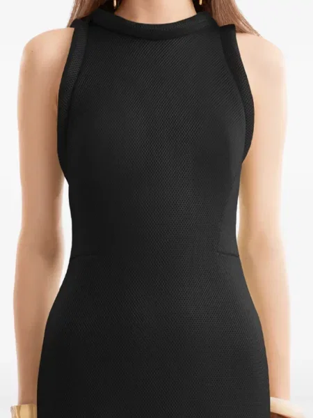 Rochie midi Gemy Maalouf fără mâneci negru