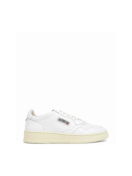 Sneakersy Autry białe