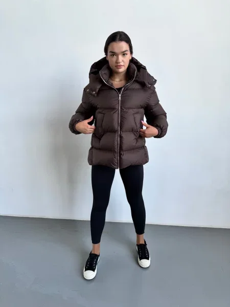 Пуховик UVENTUM Tecca-ek-brown коричневий