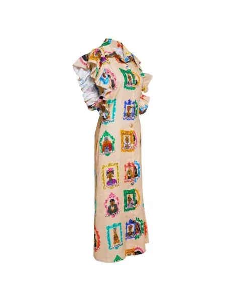Rochie midi A.nty Story cu volane