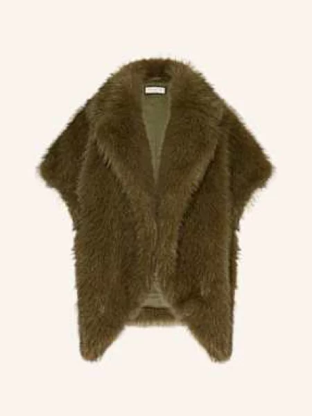 Sem Per Lei Kamizelka Ze Sztucznego Futra gruen