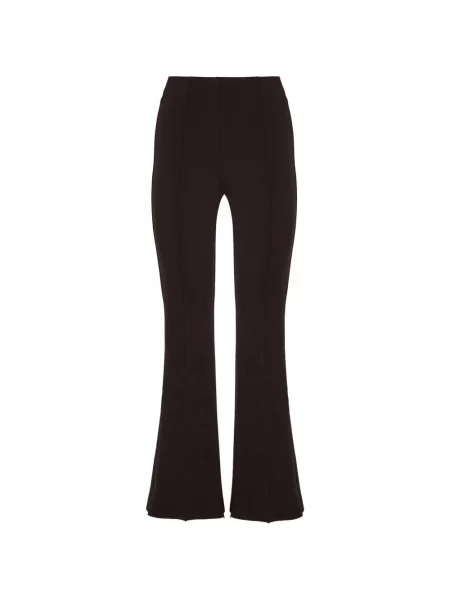 Pantaloni Wolford evazate maro
