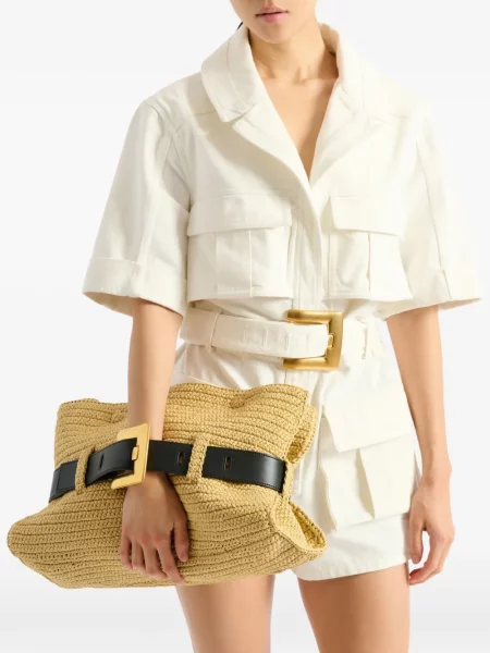 Geantă Balmain din piele