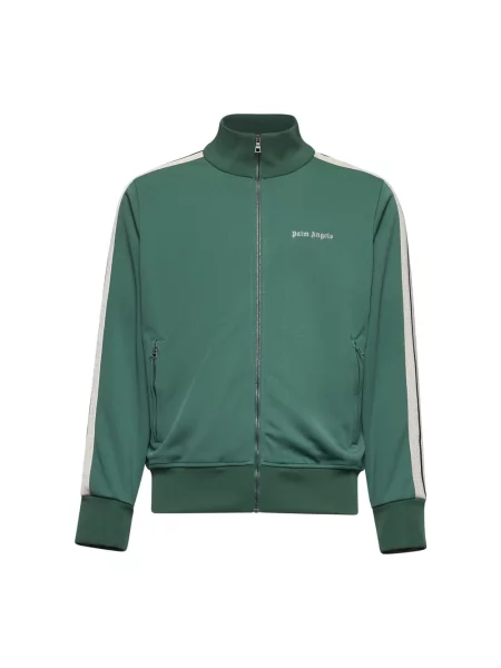 Palm Angels bluza Classic Logo Track wzorzysta zielony