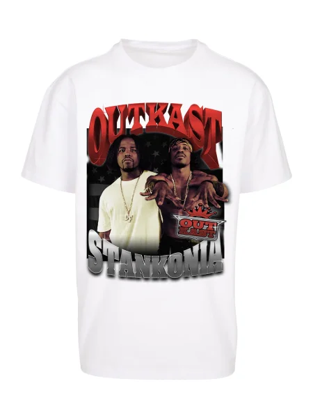 Mister Tee Tričko Outkast Stankonia mix barev bílá