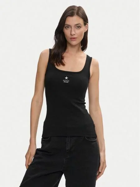 Marškinėliai Guess Jeans balta