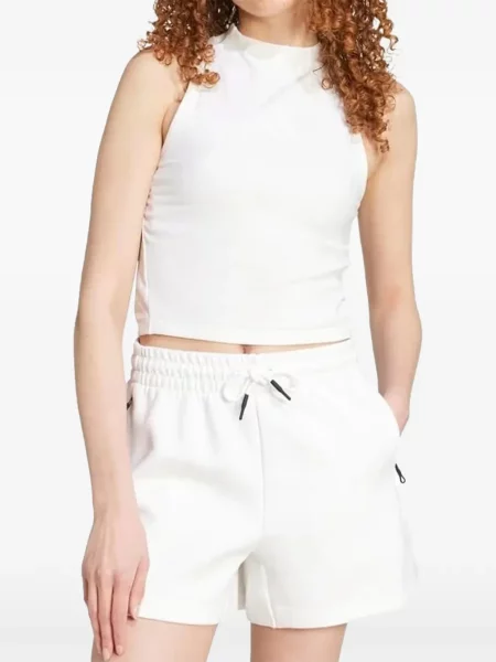 Șosete Adidas cu imagine cu model floral cu decolteu în V negru
