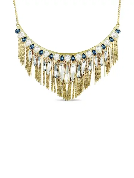 Colier Swarovski auriu