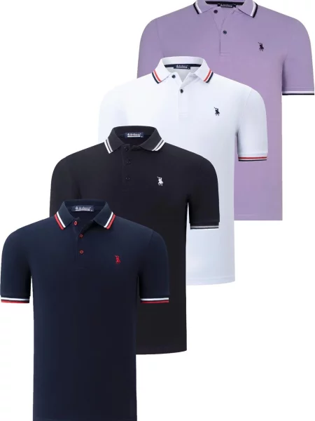 Polo majica Dewberry črna