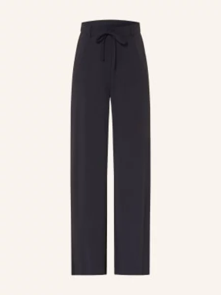 Mm By Max Mara Kalhoty Edotto Z Teplákoviny tmavě modrá