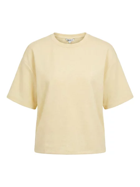OBJECT Tricou OBJAndrea pastel galben