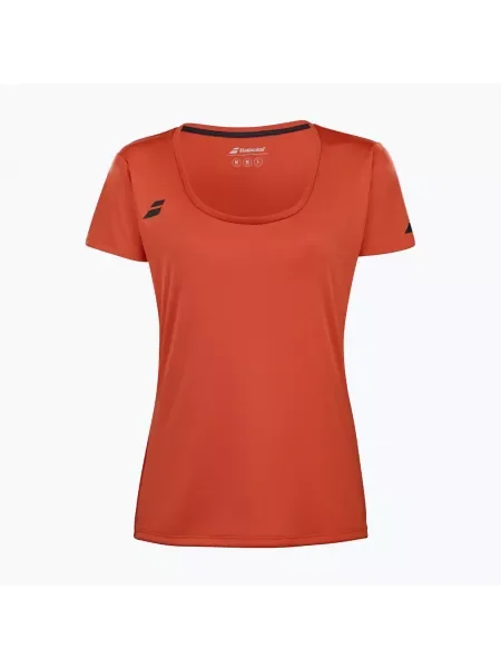 Babolat дамска тениска Play Cap Sleeve Top W fiesta red червено