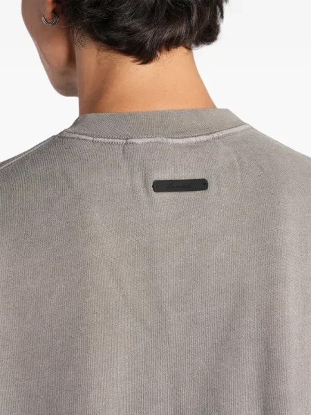 Елек Fear Of God с принт сиво