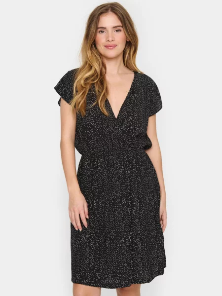 SAINT TROPEZ Rochie Edua gri negru