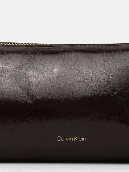 Calvin Klein Táska Foil Logo Glossy Conv Bag barna