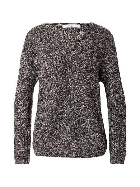 Hailys Pulover negru alb