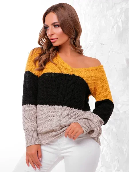 Джемпер MarSe мультиколор вовна/поліестер