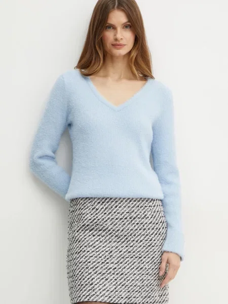 Пуловер Morgan синьо