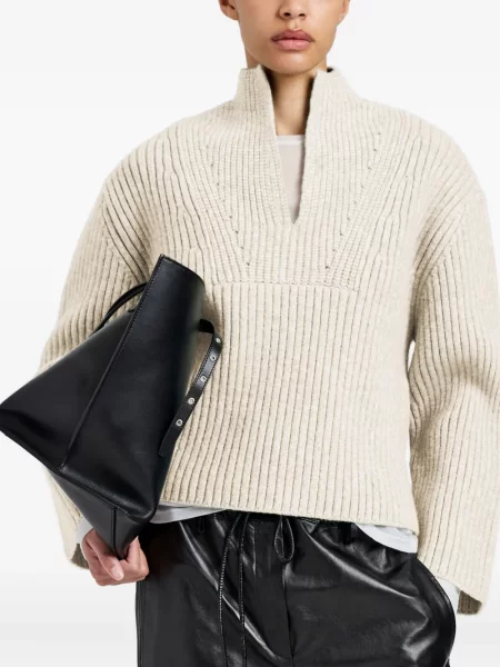 Pulover Proenza Schouler White Label alb