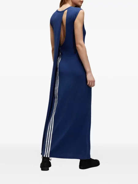Rochie Y-3 cu dungi albastru