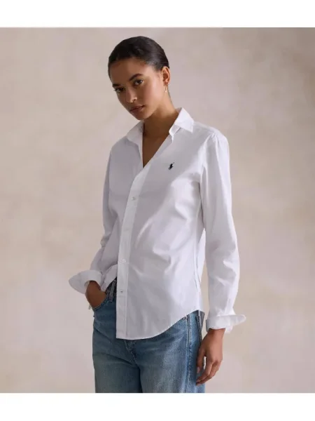 POLO RALPH LAUREN Cămașă Kendall | Slim Fit alb