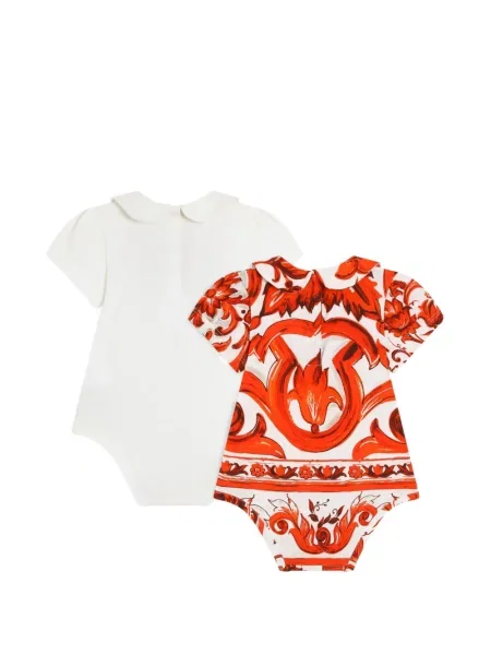 Body dziecięcy Dolce And Gabbana pomarańczowy
