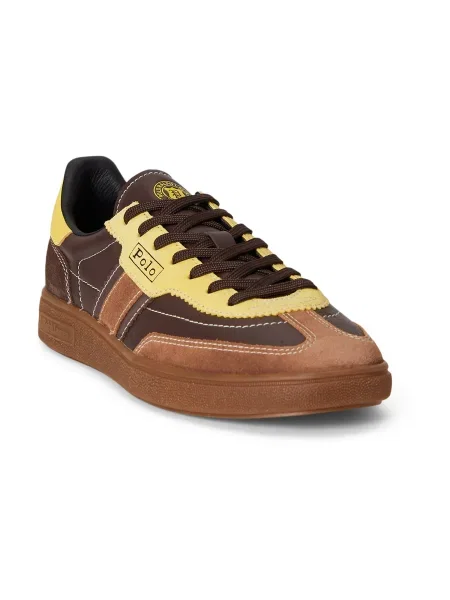 Sneakerși Polo Ralph Lauren galben
