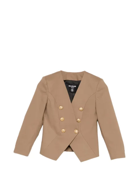 Marynarka dziecięca Balmain brązowa