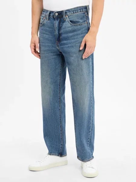 Levi's jeansy LOOSE STRAIGHT niebieskie