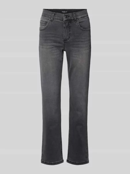 Jeansy o kroju slim fit z mieszanki bawełny model CICI' Angels