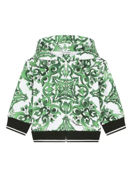 Bluza z kapturem dziecięca Dolce And Gabbana biała