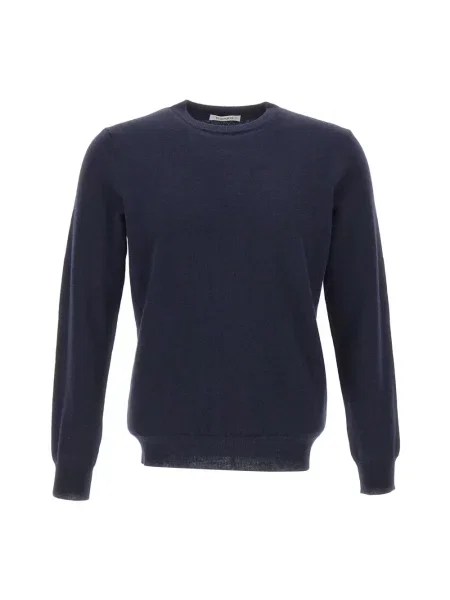 Sweter Kangra wełniany niebieski