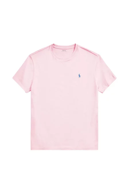 Blugi Polo Ralph Lauren cu broderie de in cu două rânduri de nasturi roz