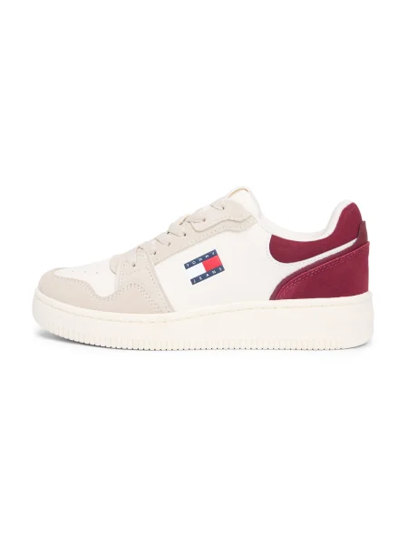 Sneakerși Tommy Jeans alb