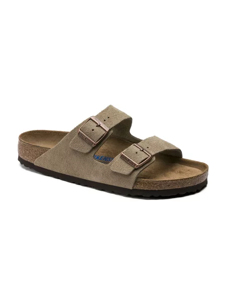 Sneakersy Birkenstock zamszowe beżowe