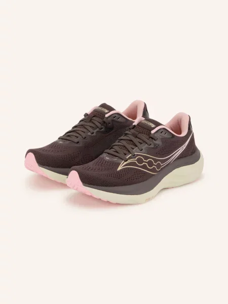 Saucony Běžecké Boty Ride 19 tmavě hnědá / světle růžová béžová