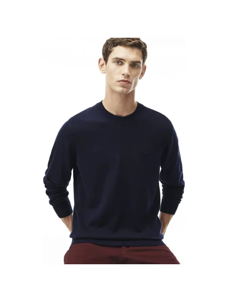 Sweter Lacoste niebieski