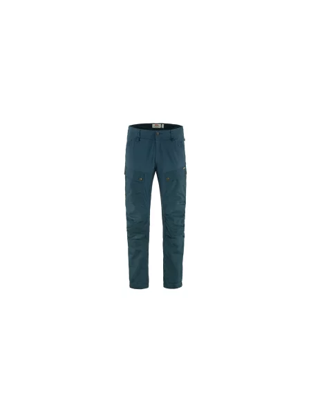 Fjällräven Keb Trousers M Long Mountain blue Mężczyźni Spodnie Fjällräven Size: 46 niebieski
